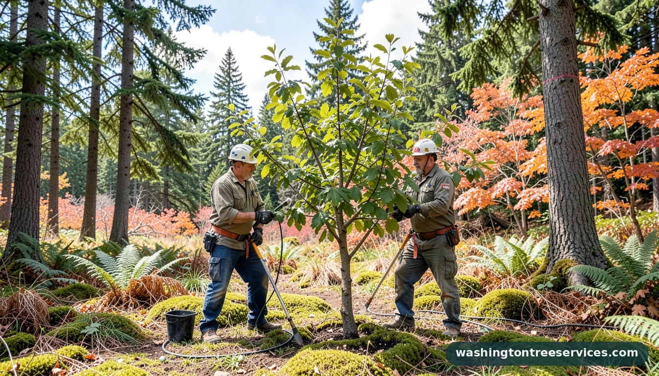 Completed when and how do you prune a plum tree project by Washington Tree Services when and how do you prune a plum tree - completed tree work by Washington Tree Services