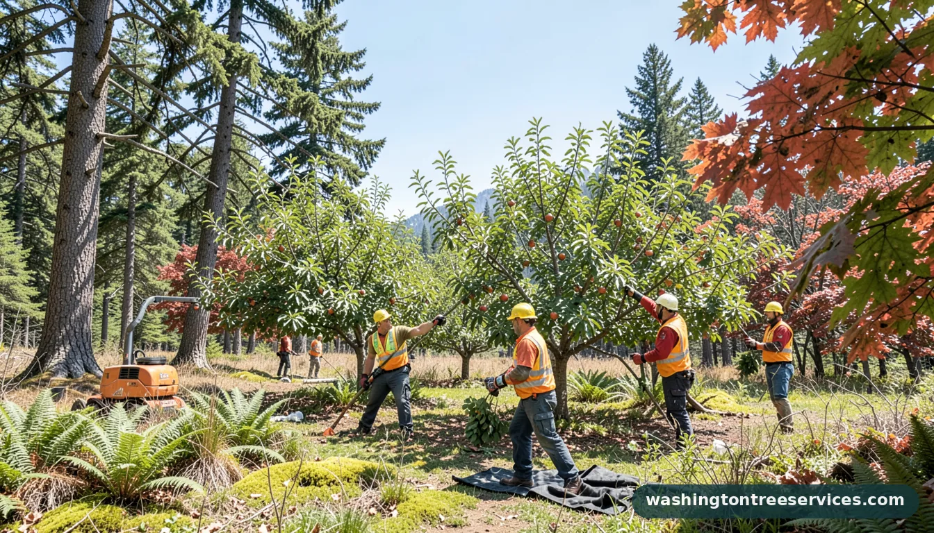 when is a good time to trim apple trees - professional tree service in Washington
