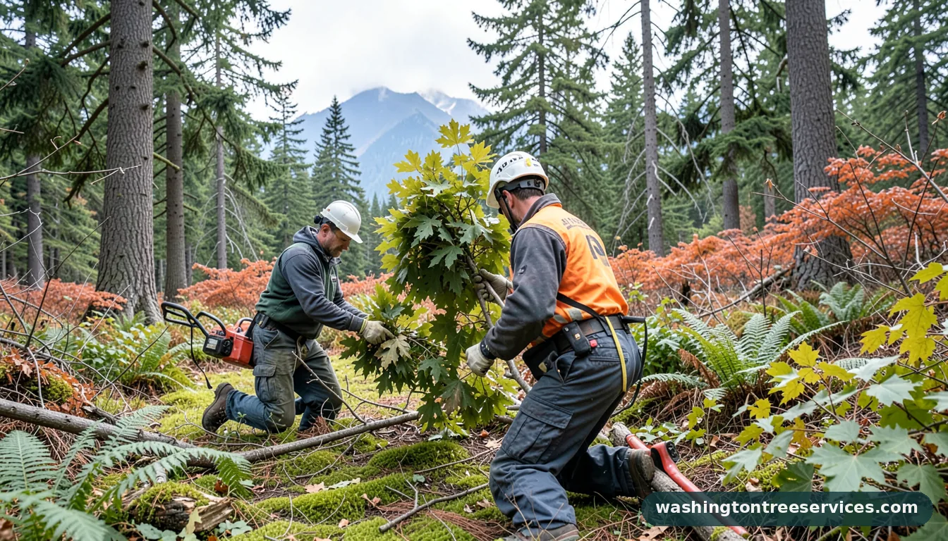 Professional equipment for when is best time to trim maple trees in Washington when is best time to trim maple trees - tree service equipment and crew in Washington