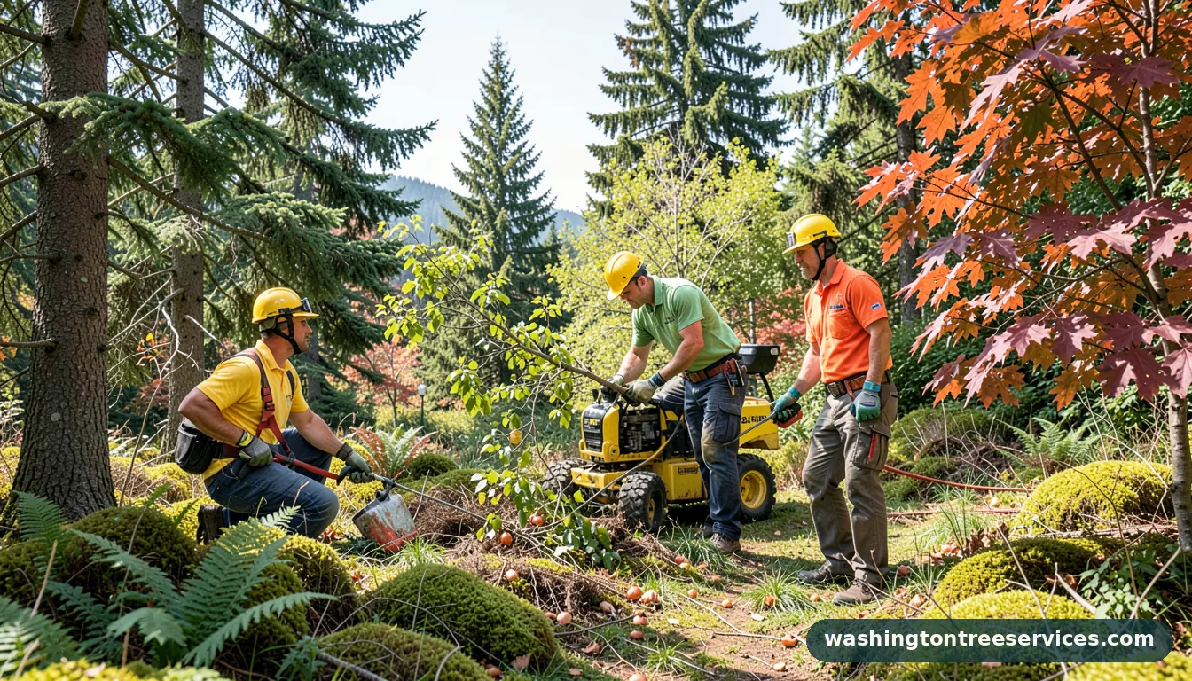 when is the best time to prune fruit trees - certified arborists at work in Washington
