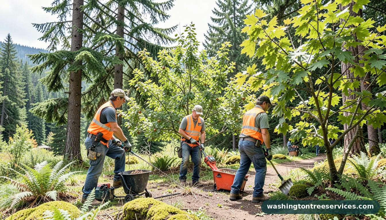 when is the best time to prune fruit trees - completed tree work by Washington Tree Services