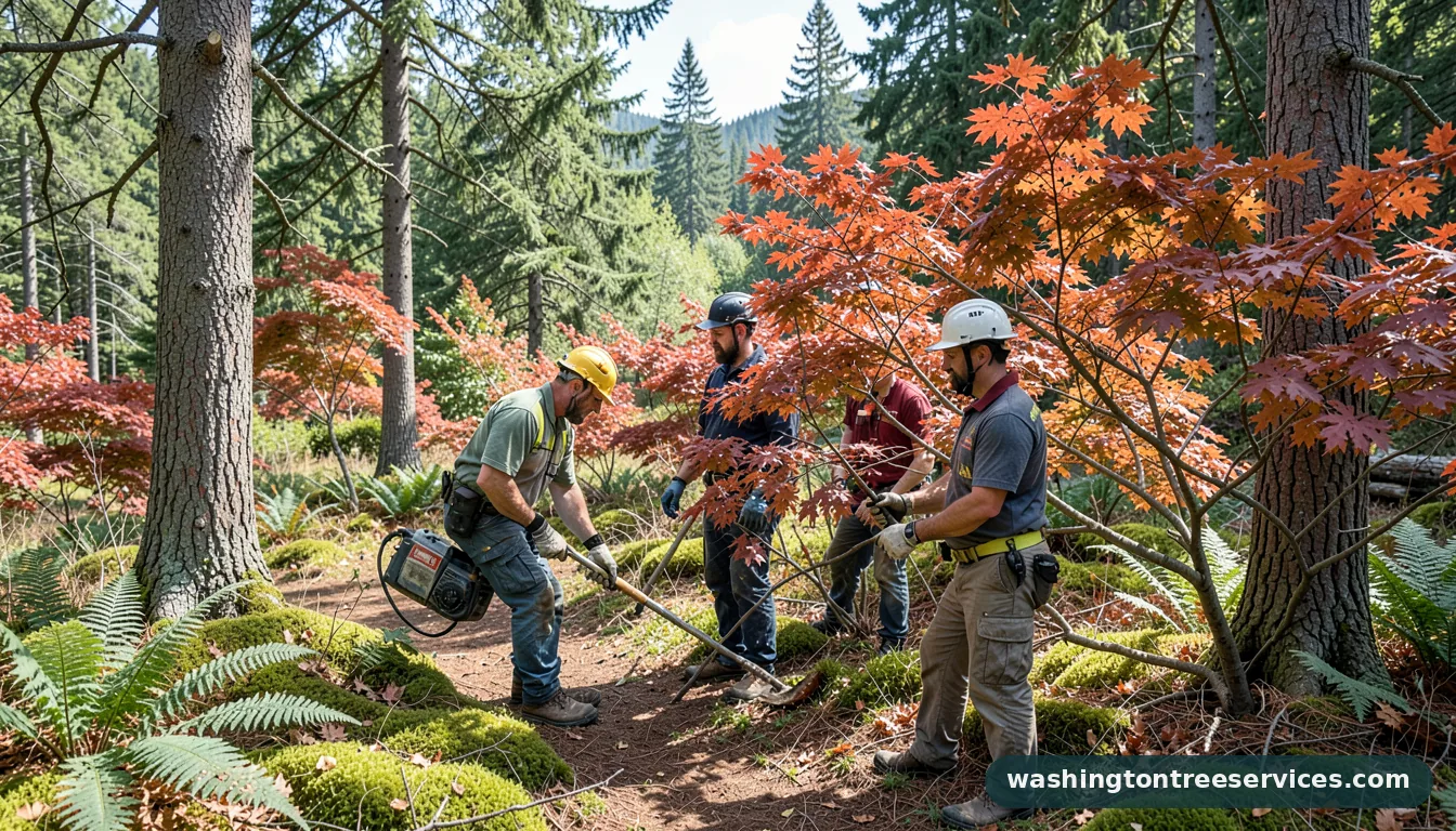 Professional equipment for when is the best time to prune japanese maples in Washington when is the best time to prune japanese maples - tree service equipment and crew in Washington