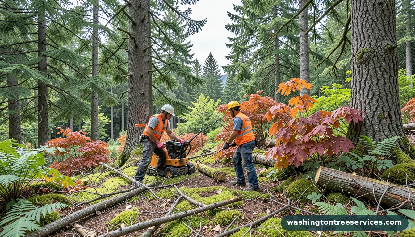 when is the best time to prune trees - completed tree work by Washington Tree Services