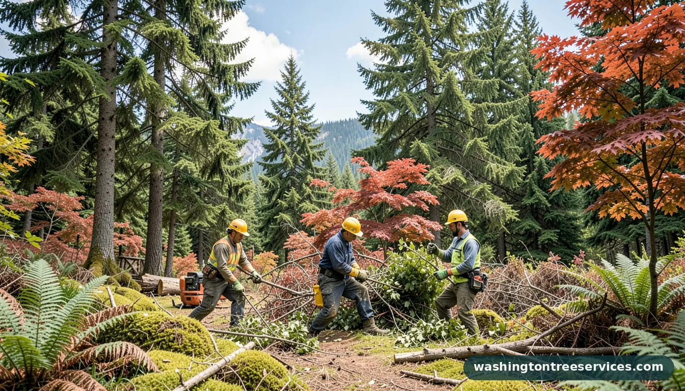 Completed when is the best time to trim trees project by Washington Tree Services when is the best time to trim trees - completed tree work by Washington Tree Services