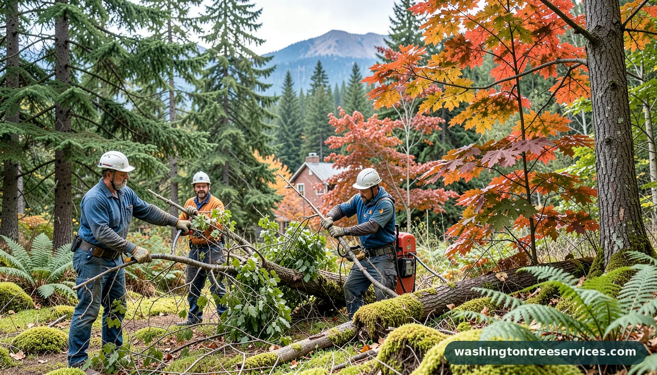 Completed when is the right time to trim trees project by Washington Tree Services when is the right time to trim trees - completed tree work by Washington Tree Services