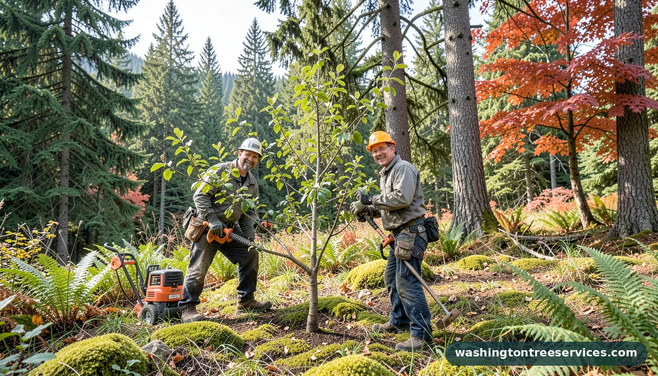 when's the best time to prune a plum tree - certified arborists at work in Washington