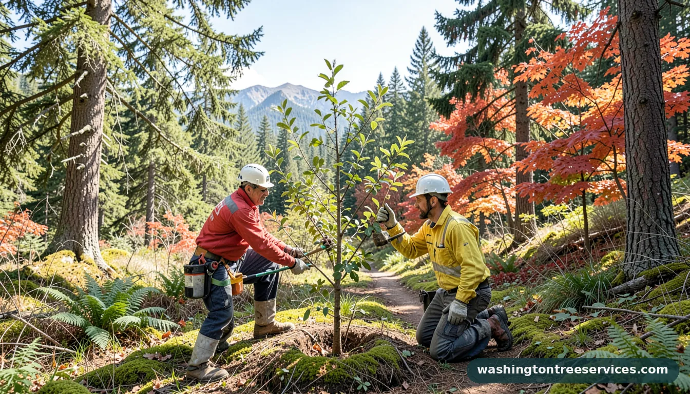 when's the best time to prune a plum tree - tree service equipment and crew in Washington