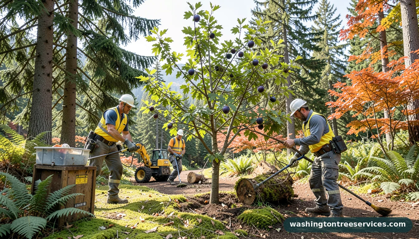 Certified arborists handling when should i prune my plum tree in Washington when should i prune my plum tree - certified arborists at work in Washington