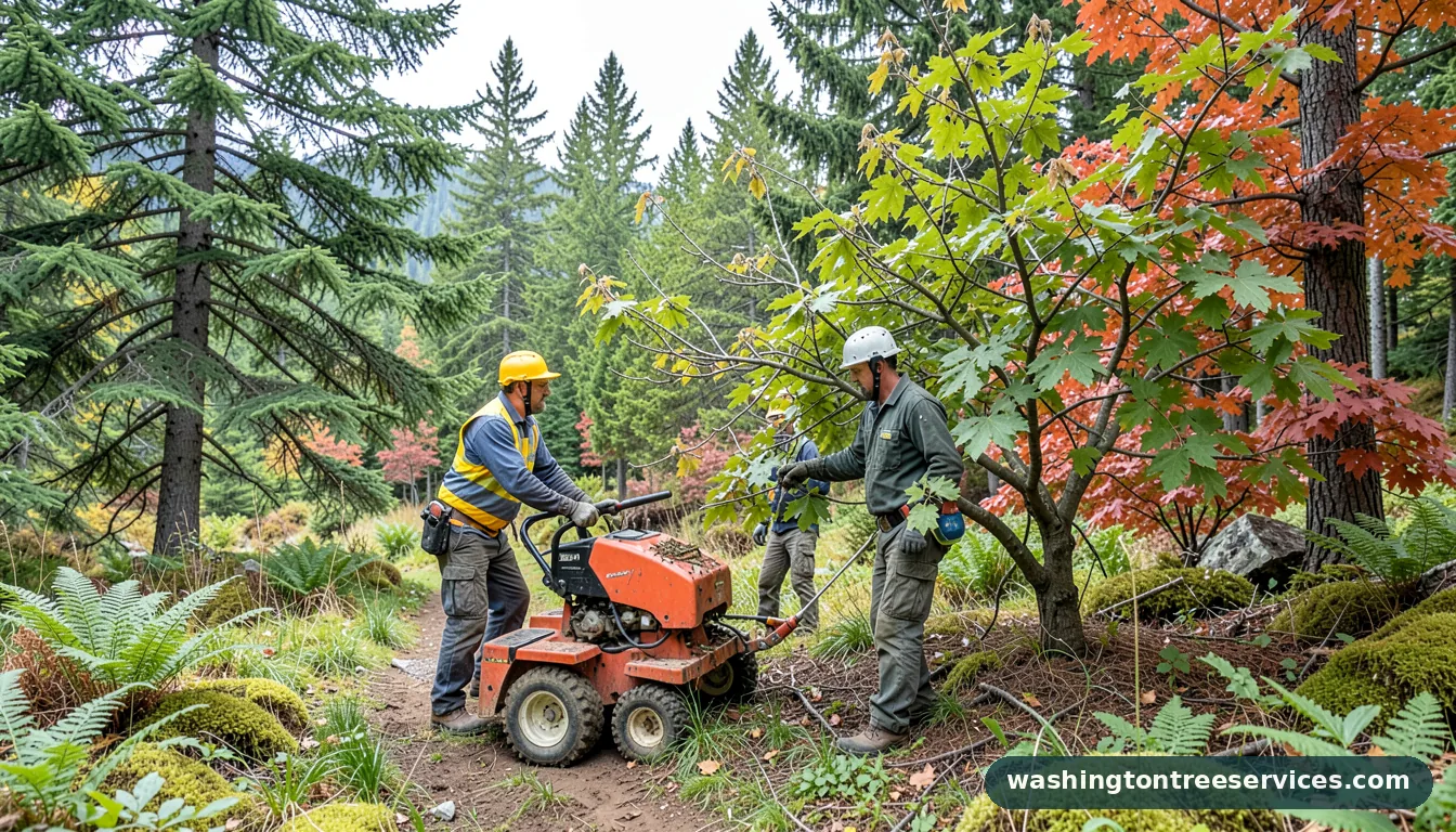 Professional equipment for when should i prune my plum tree in Washington when should i prune my plum tree - tree service equipment and crew in Washington