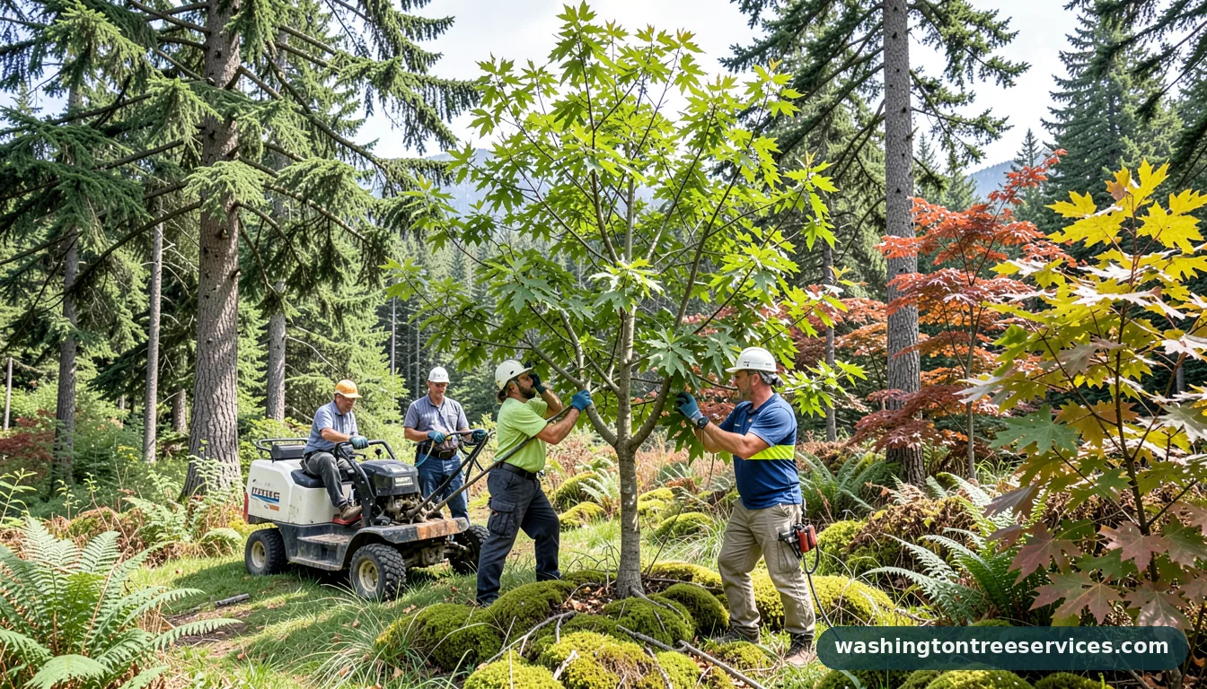 Completed when should i prune my plum tree project by Washington Tree Services when should i prune my plum tree - completed tree work by Washington Tree Services