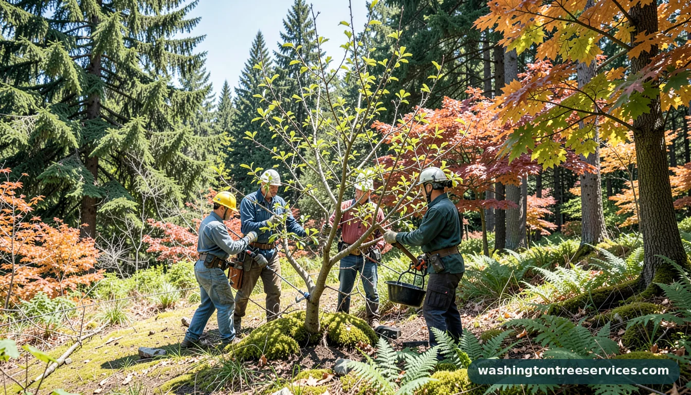 when should you prune an apple tree - certified arborists at work in Washington