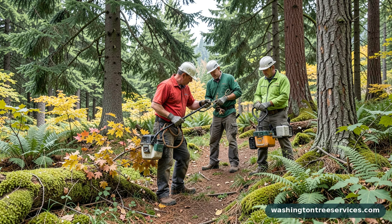 Professional equipment for when should you prune japanese maples in Washington when should you prune japanese maples - tree service equipment and crew in Washington