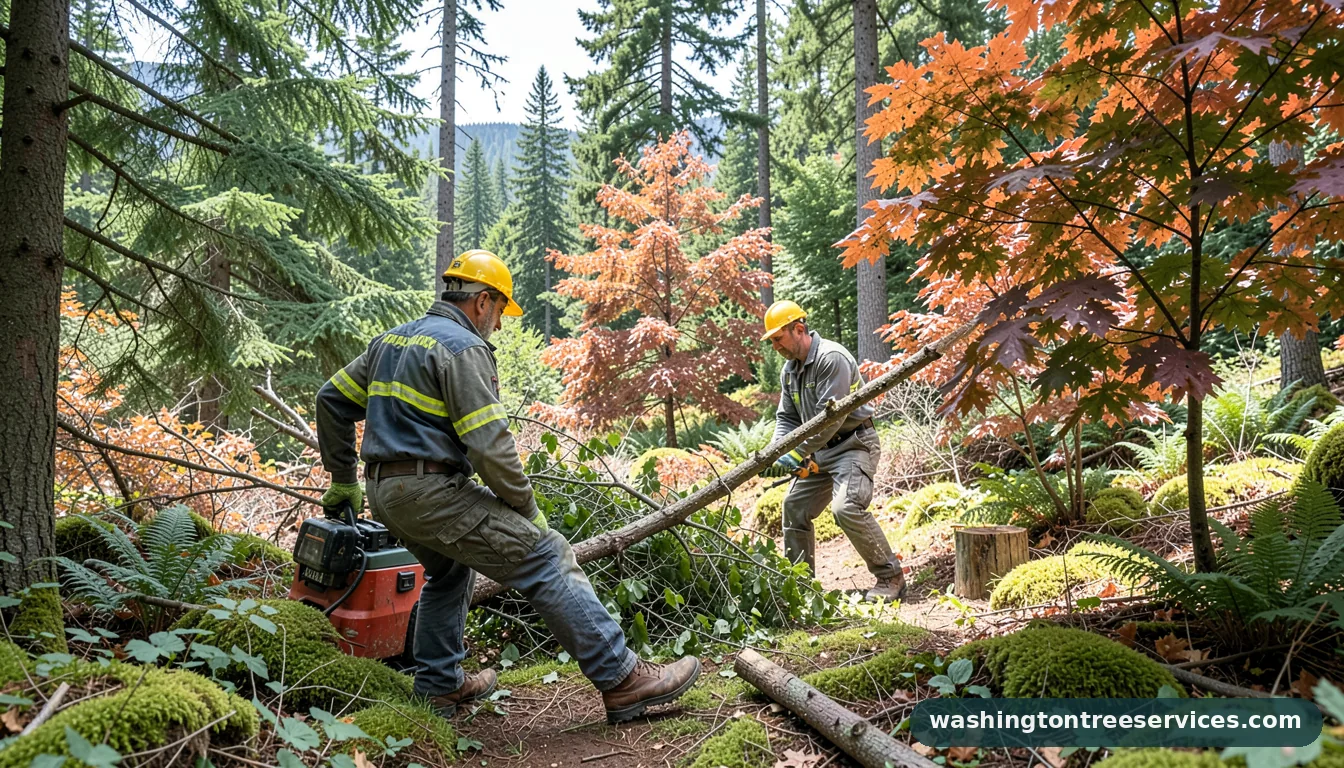 when should you trim your trees - certified arborists at work in Washington