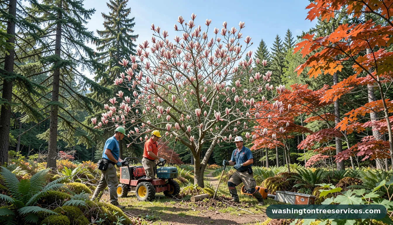 when to prune a magnolia tree - professional tree service in Washington