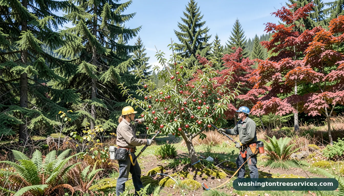 when to prune apple trees in washington - professional tree service in Washington