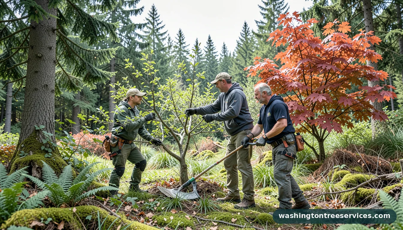 when to prune apple trees in washington - completed tree work by Washington Tree Services