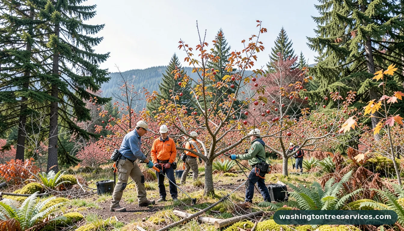 when to prune apple trees in western washington - professional tree service in Washington