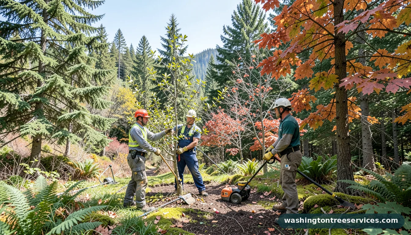 Completed when to prune apple trees project by Washington Tree Services when to prune apple trees - completed tree work by Washington Tree Services