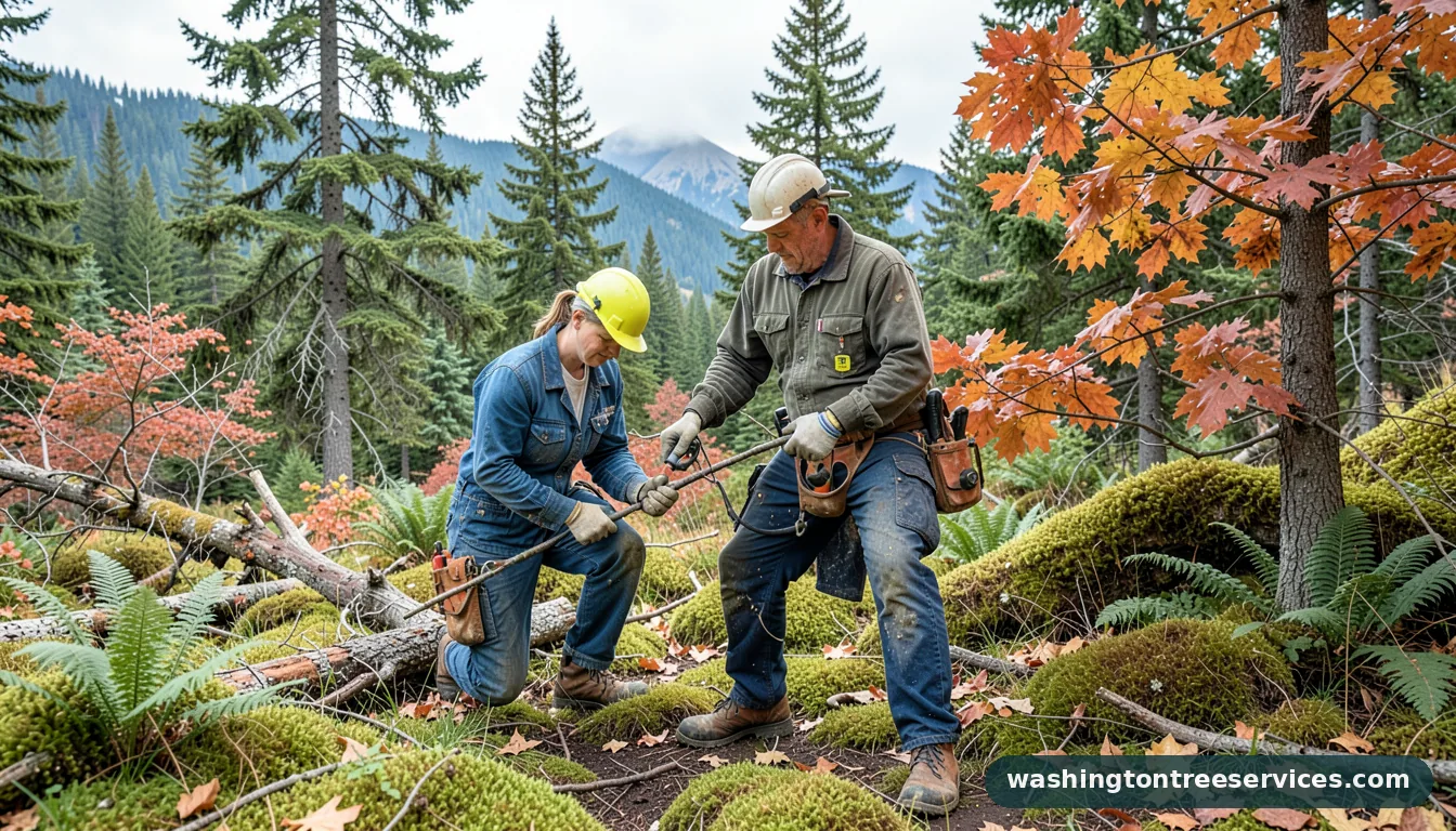 when to prune arbutus unedo - certified arborists at work in Washington