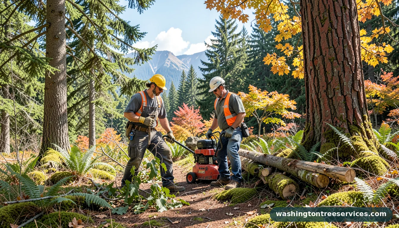 when to prune arbutus unedo - completed tree work by Washington Tree Services