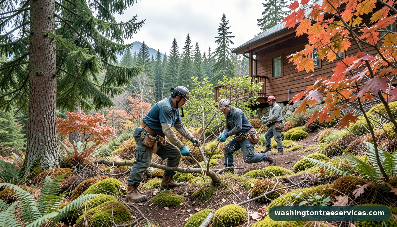 when to prune crabapple trees - completed tree work by Washington Tree Services