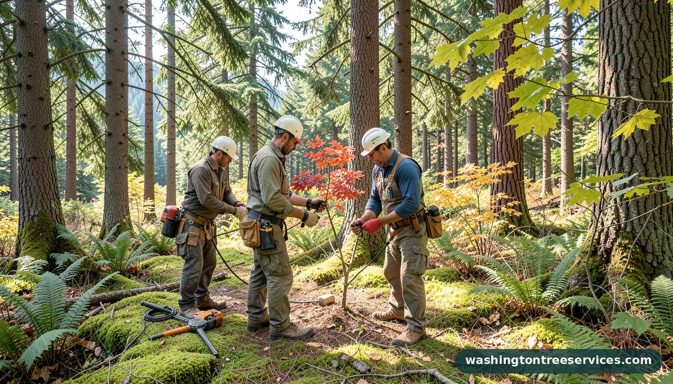 when to prune japanese maples - certified arborists at work in Washington