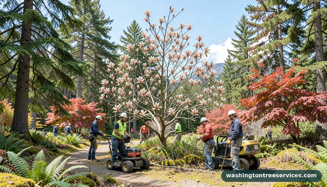 when to trim a magnolia tree in Washington | Washington Tree Services when to trim a magnolia tree - professional tree service in Washington