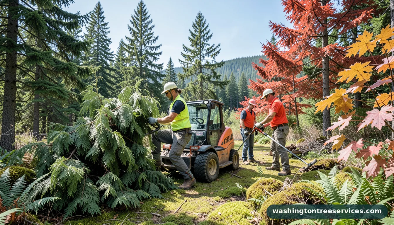 when to trim arborvitae - professional tree service in Washington