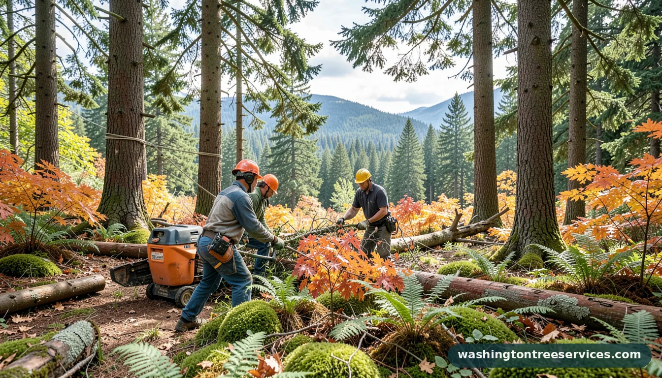 when to trim japanese maple - completed tree work by Washington Tree Services