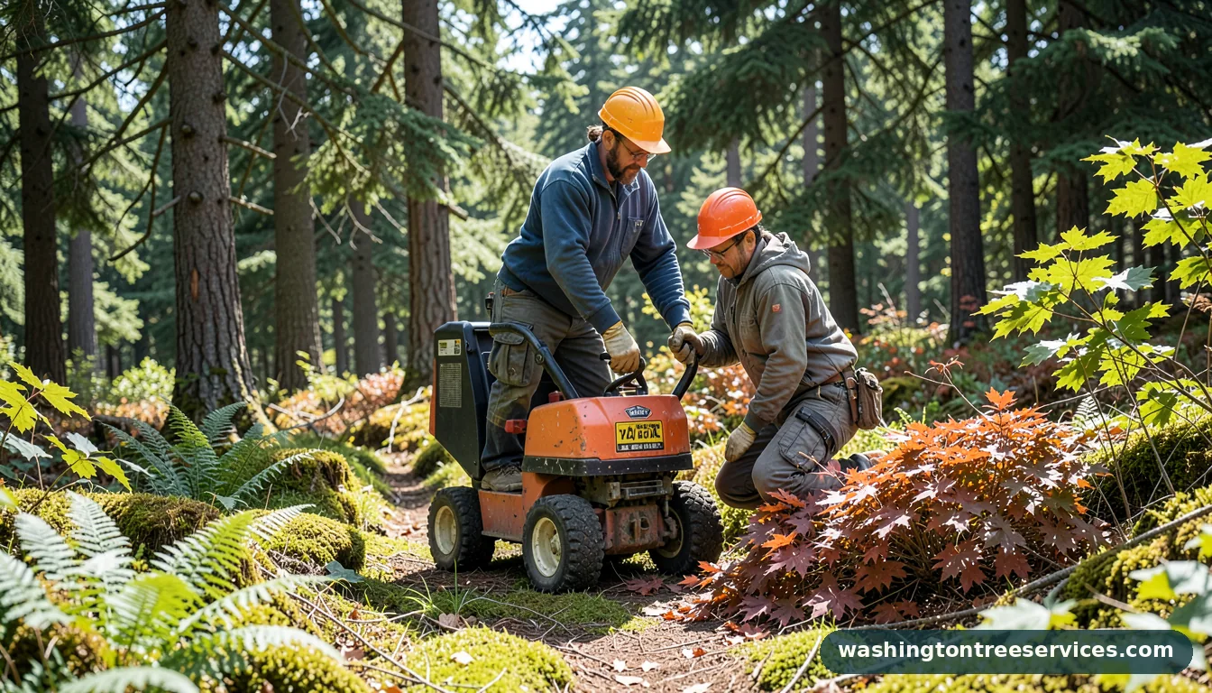 Professional equipment for when to trim japanese maples in Washington when to trim japanese maples - tree service equipment and crew in Washington