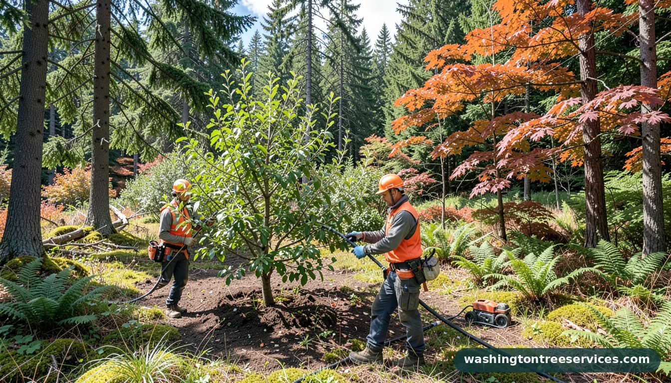 Certified arborists handling when to trim plum trees in Washington when to trim plum trees - certified arborists at work in Washington