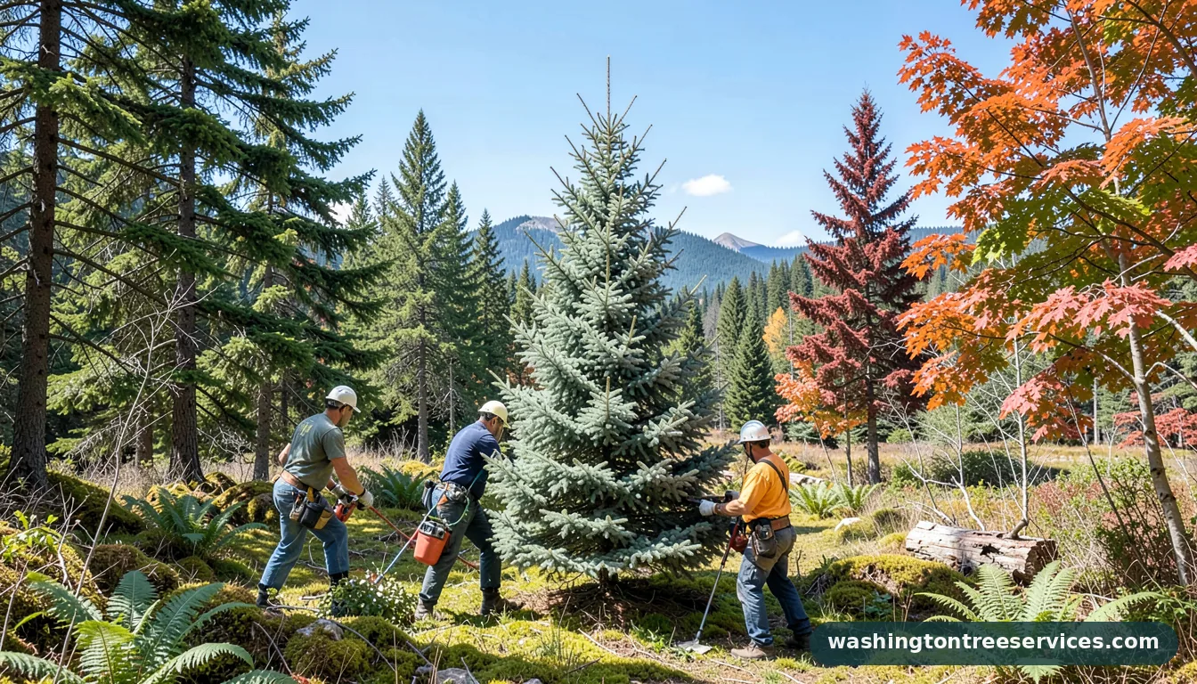 white spruce tree care in Washington | Washington Tree Services white spruce tree care - professional tree service in Washington