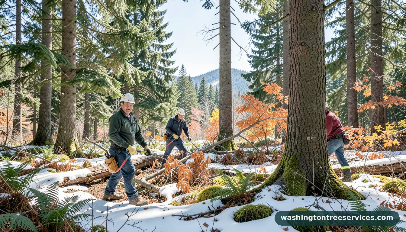 winter prune - professional tree service in Washington