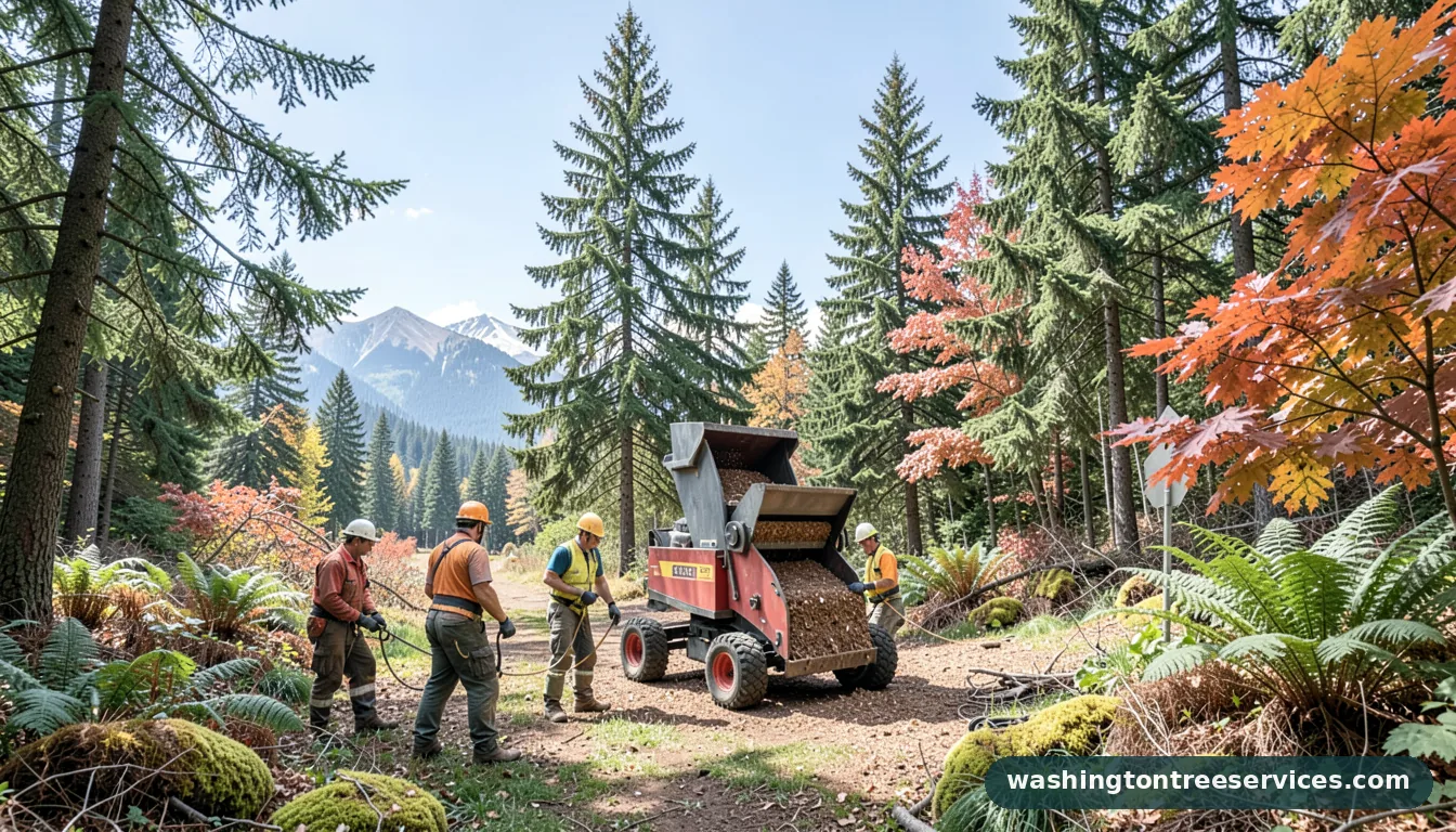 wood chipper service cost in Washington | Washington Tree Services wood chipper service cost - professional tree service in Washington
