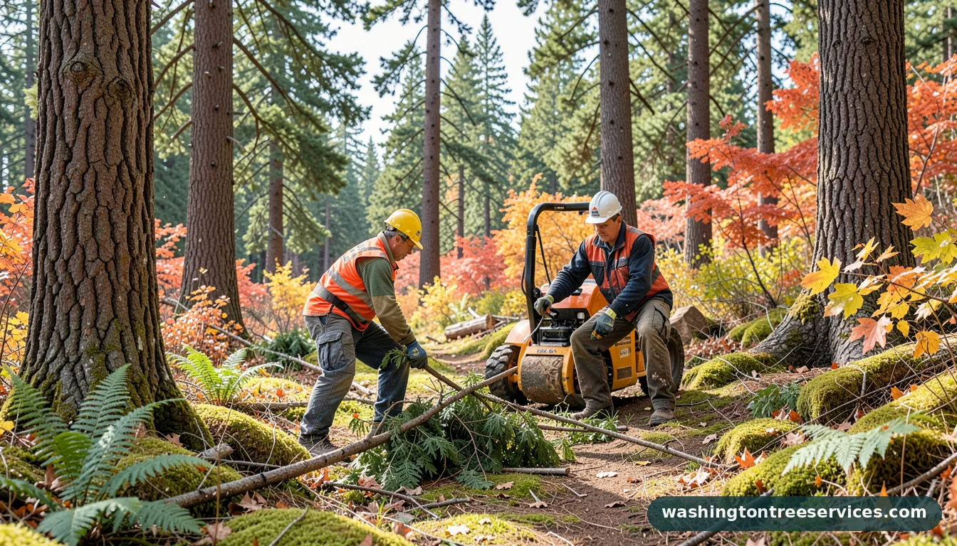 Professional equipment for wright tree service yakima wa in Washington wright tree service yakima wa - tree service equipment and crew in Washington