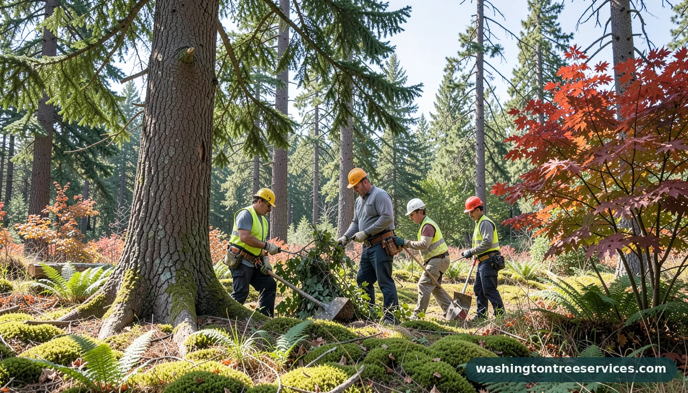 Completed wright tree service yakima wa project by Washington Tree Services wright tree service yakima wa - completed tree work by Washington Tree Services