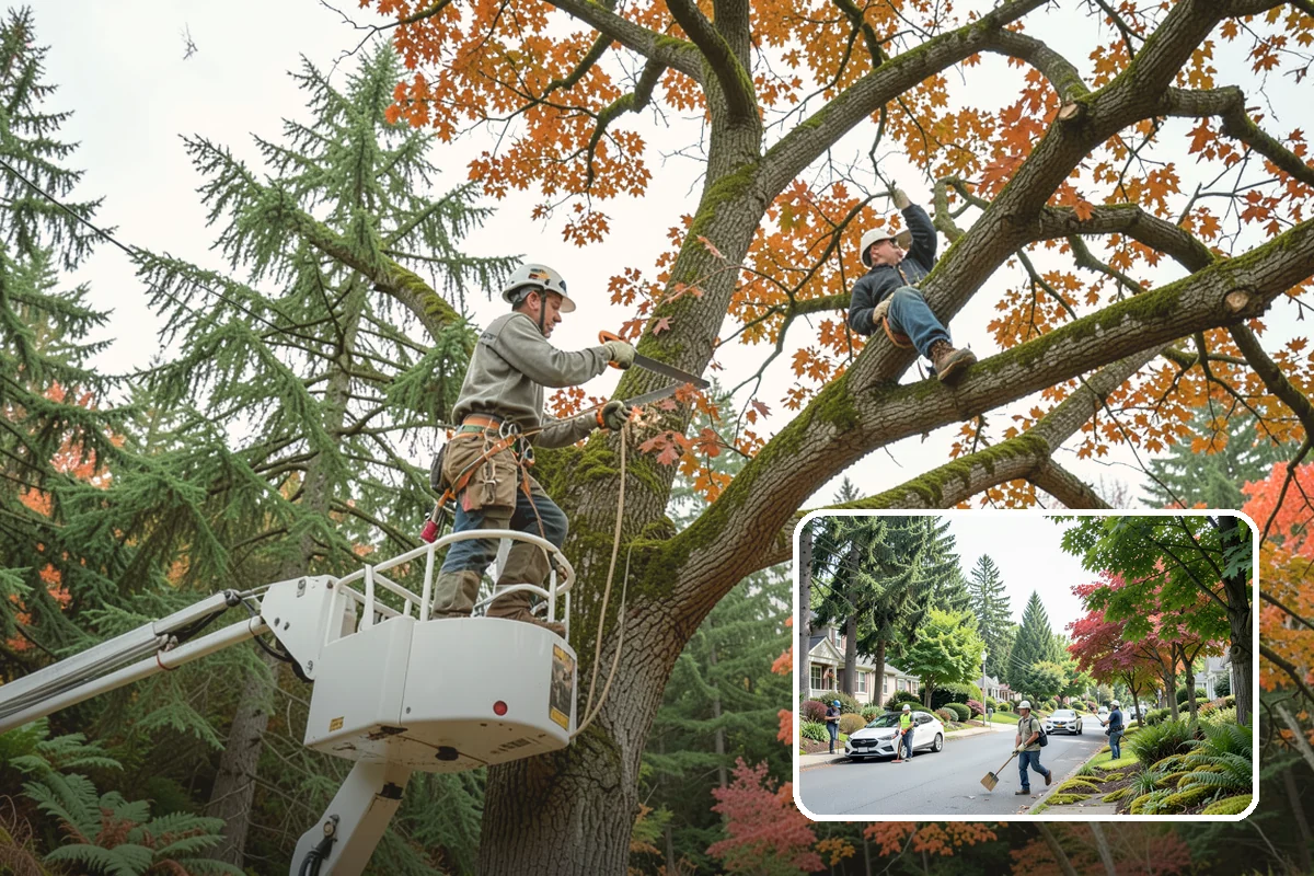 Air spading in Beaux Arts Village, King County, WA - Supports long-term tree health and stability