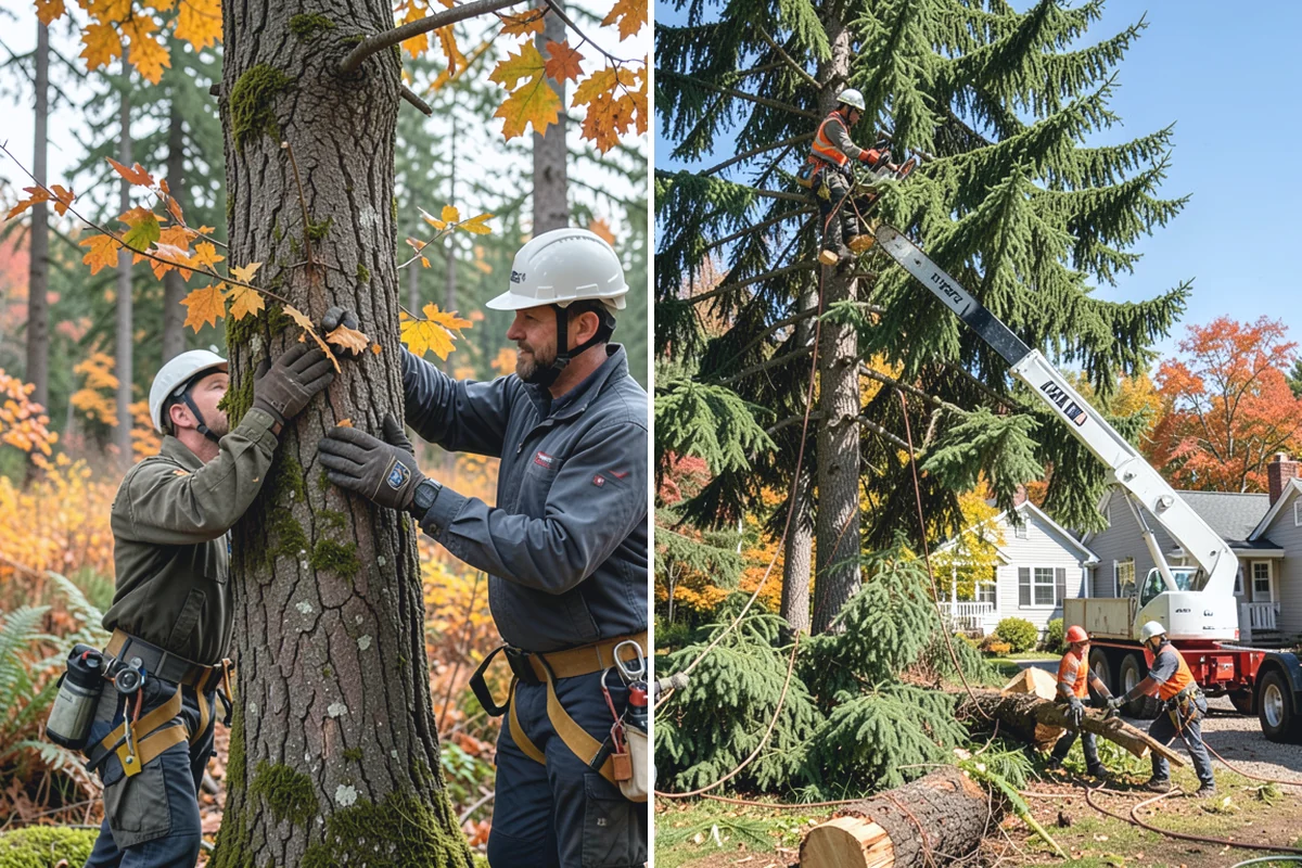 Air spading in Buckley, Pierce County, WA - Inspect the tree and its site