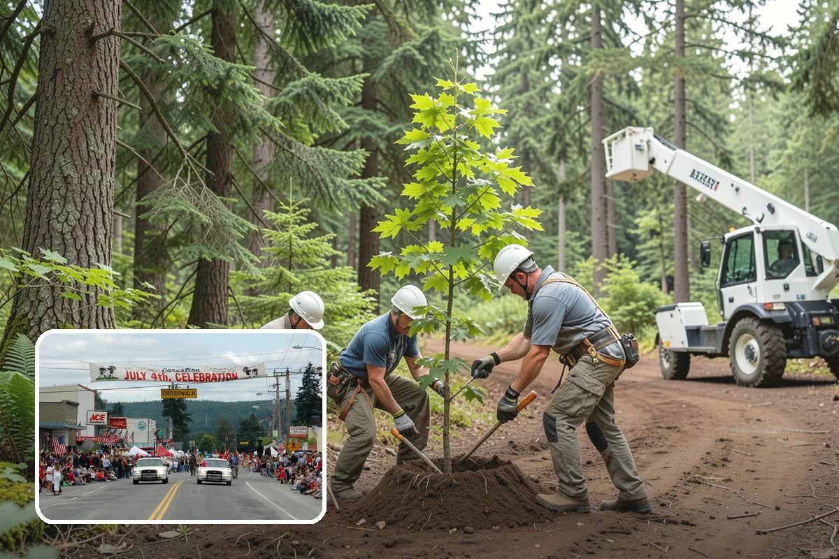 Air spading in Carnation, King County, WA - Supports long-term tree health and stability