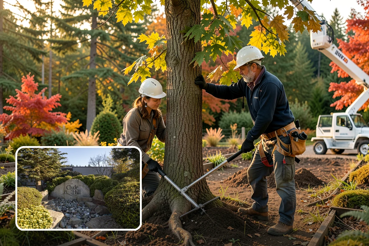 Air spading in Clyde Hill, King County, WA - Supports long-term tree health and stability