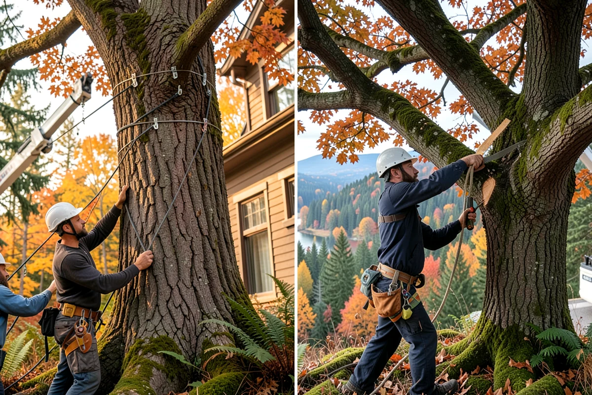 Air spading in Clyde Hill, King County, WA - Inspect the tree and its site
