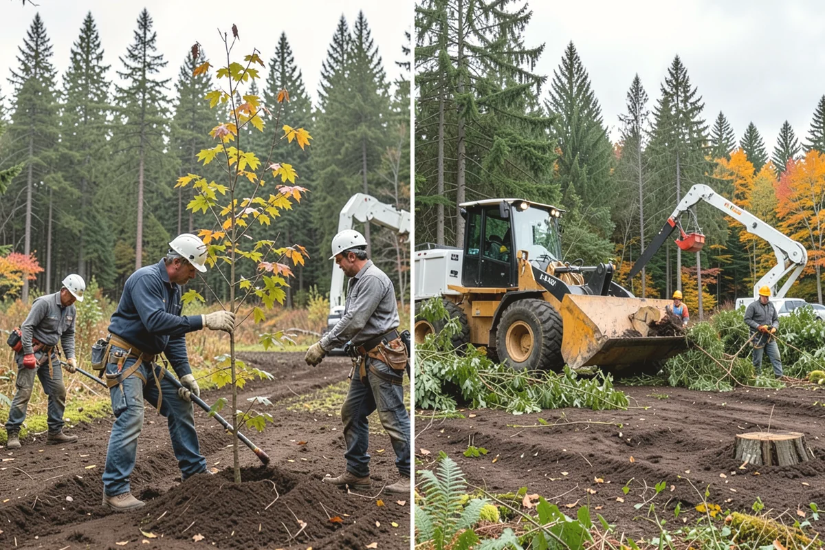 Air spading in Duvall, King County, WA - Inspect the tree and its site