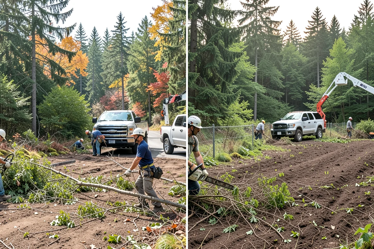 Air spading in Federal Way, King County, WA - Inspect the tree and its site