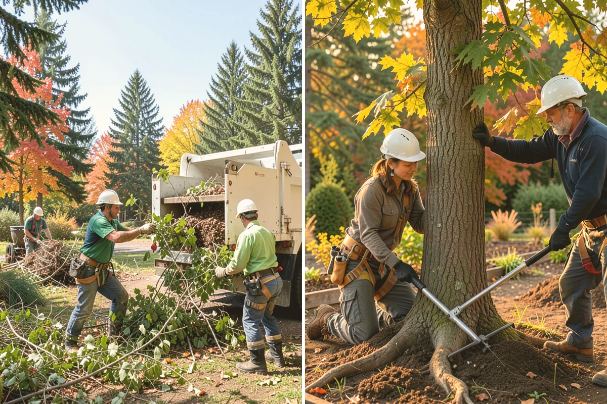 Air spading in Fife, Pierce County, WA - Inspect the tree and its site
