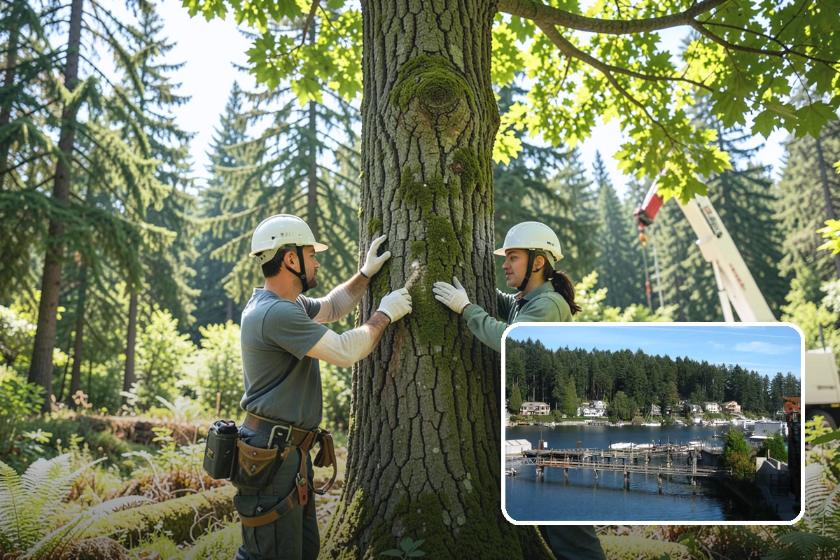 Air spading in Gig Harbor, Pierce County, WA - Supports long-term tree health and stability