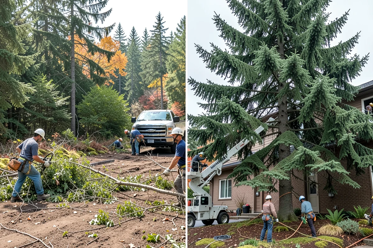 Air spading in Gig Harbor, Pierce County, WA - Inspect the tree and its site