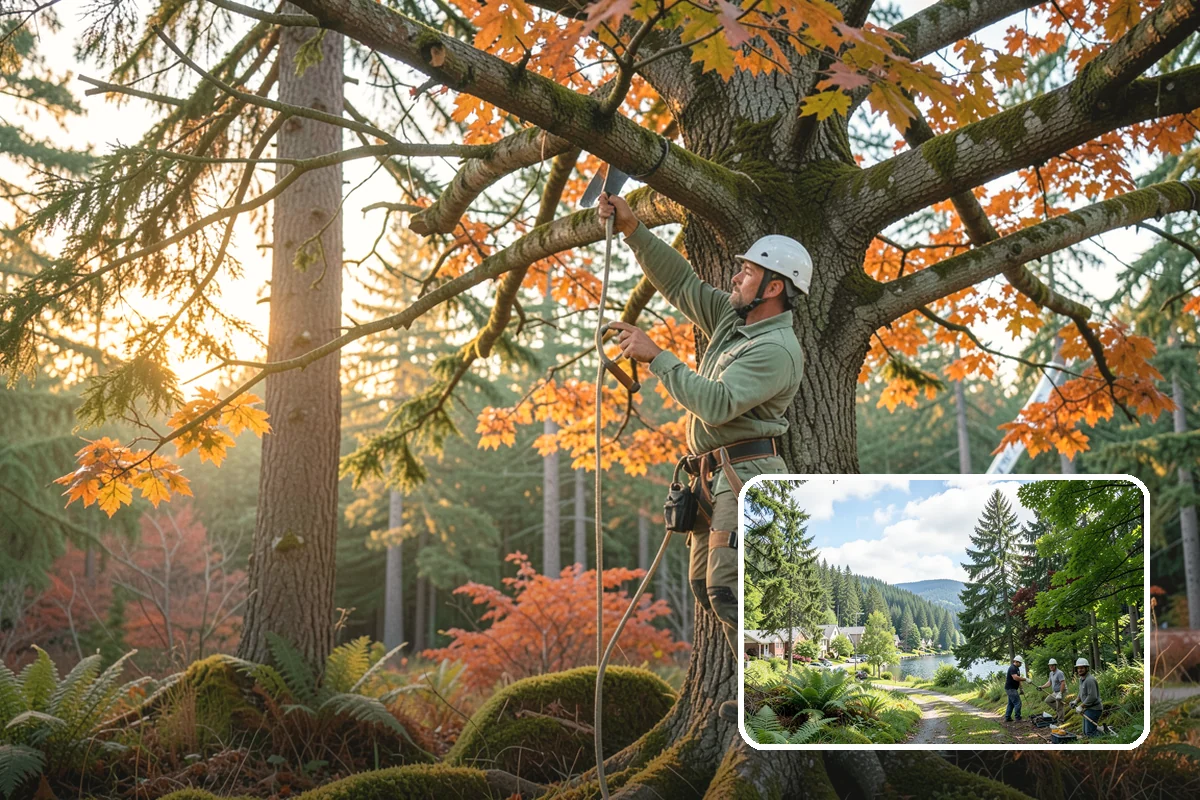 Air spading in Lake Forest Park, King County, WA - Supports long-term tree health and stability