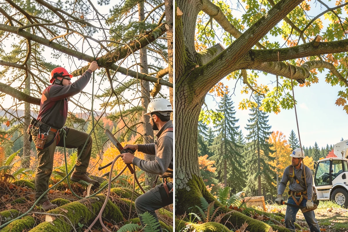 Air spading in Lynnwood, Snohomish County, WA - Inspect the tree and its site