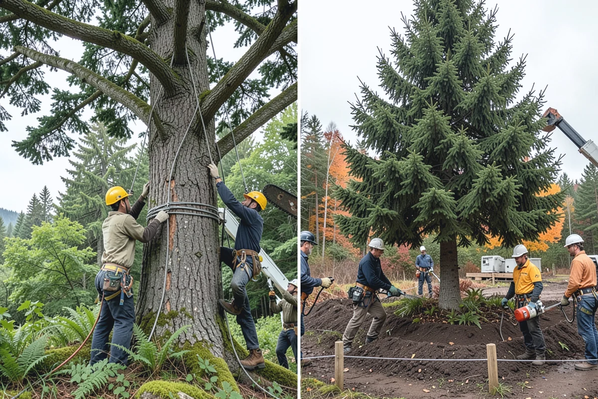 Air spading in Medina, King County, WA - Inspect the tree and its site