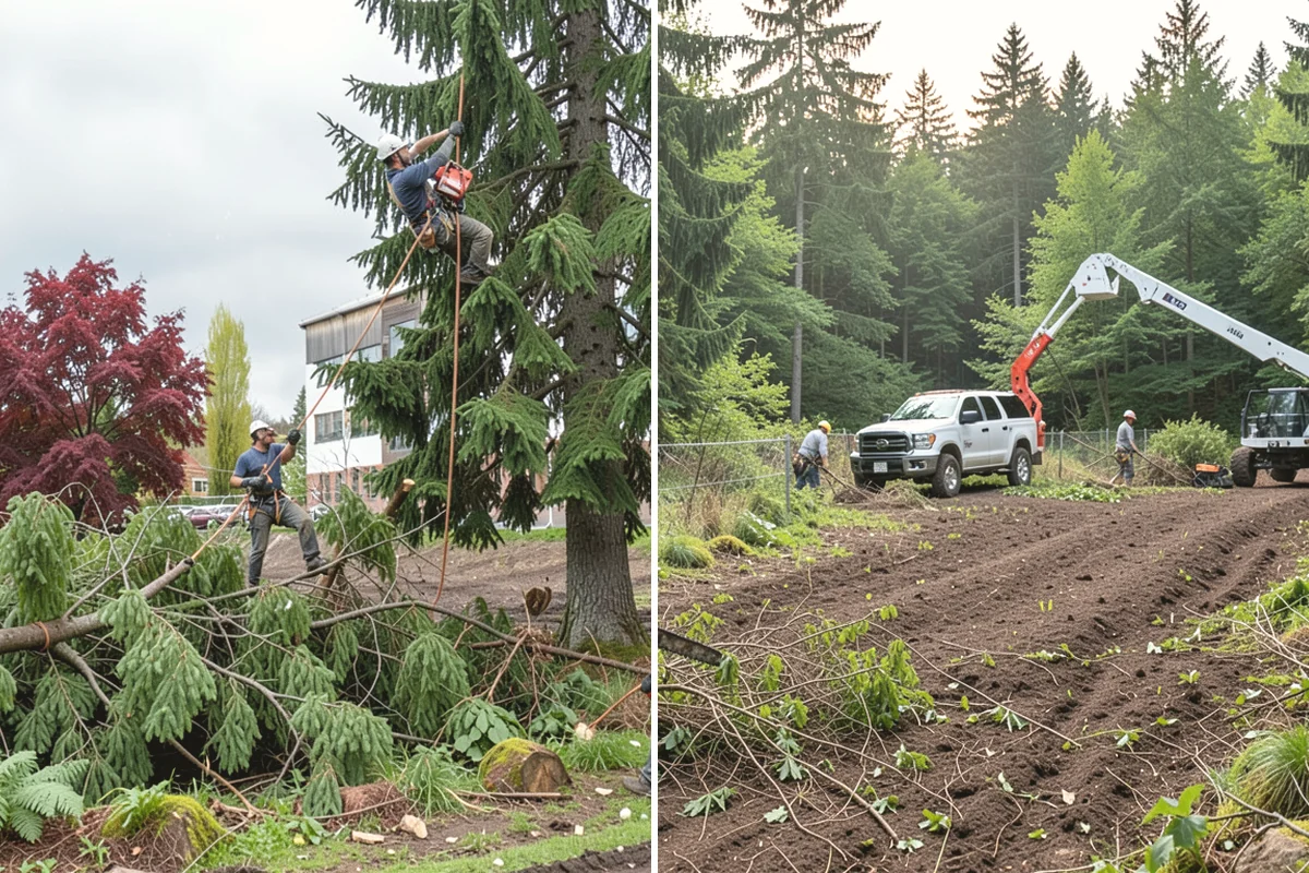 Air spading in Monroe, Snohomish County, WA - Inspect the tree and its site